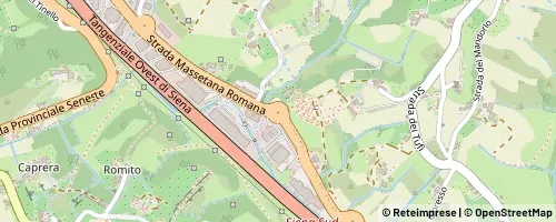 Mappa Siena