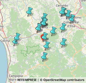 Mappa Via Cristoforo Colombo, 56045 Pomarance PI, Italia (14.5795)