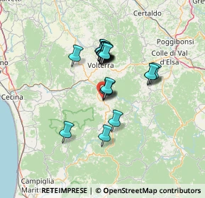 Mappa Via Cristoforo Colombo, 56045 Pomarance PI, Italia (10.791)