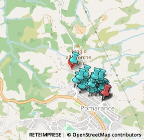 Mappa Via Cristoforo Colombo, 56045 Pomarance PI, Italia (0.425)