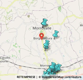 Mappa Via J.F. Kennedy, 62010 Morrovalle MC, Italia (3.097)
