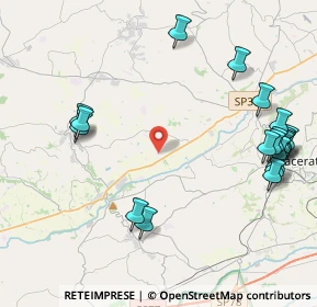 Mappa Contrada Chiaravalle, 62010 Treia MC, Italia (5.394)