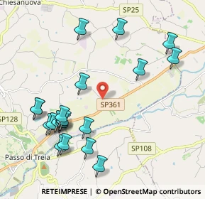 Mappa Contrada Chiaravalle, 62010 Treia MC, Italia (2.3835)