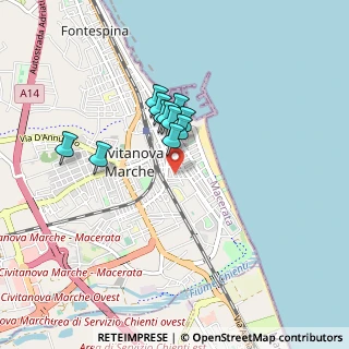 Mappa Via Piave, 62012 Civitanova Marche MC, Italia (0.63545)