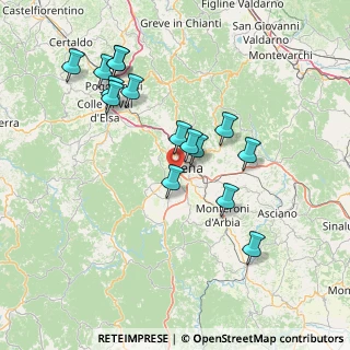 Mappa Strada degli Agostoli, 53100 Siena SI, Italia (15.26733)
