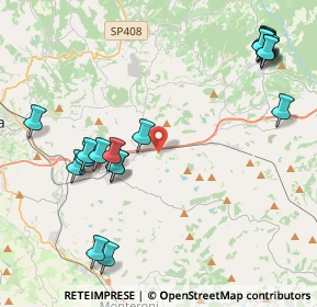 Mappa Via Baldassarre Peruzzi, 53041 Asciano SI, Italia (5.3245)