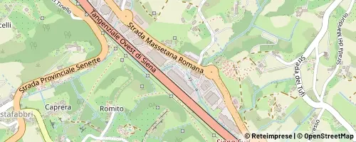 Mappa Siena