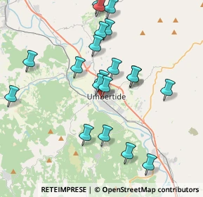 Mappa Via Ruggero Cane Ranieri, 06019 Umbertide PG, Italia (4.036)