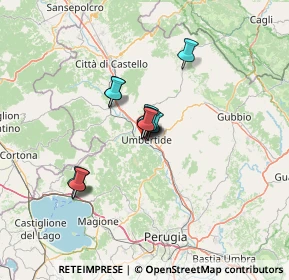 Mappa Via Ruggero Cane Ranieri, 06019 Umbertide PG, Italia (8.635)