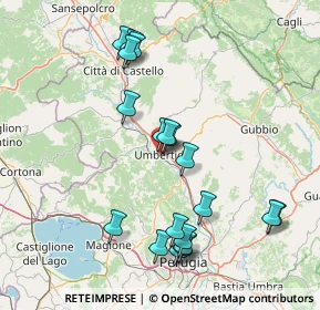 Mappa Via Ruggero Cane Ranieri, 06019 Umbertide PG, Italia (16.61632)
