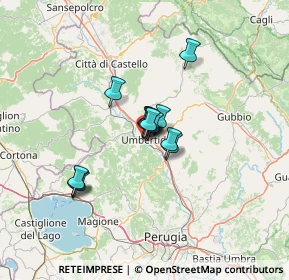 Mappa Via Ruggero Cane Ranieri, 06019 Umbertide PG, Italia (8.28846)