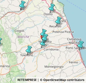 Mappa SP 77, 62100 Macerata MC, Italia (23.78357)