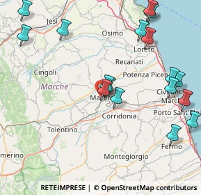 Mappa SP 77, 62100 Macerata MC, Italia (20.38765)