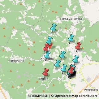 Mappa Str. di Cetinale, 53018 Sovicille SI, Italia (2.51071)