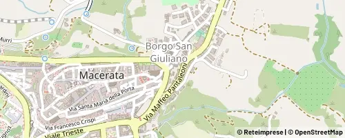 Mappa Macerata