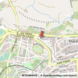 Mappa Via Giuseppe Garibaldi, 78, 62100 Macerata, Macerata (Marche)