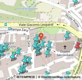 Mappa Via Zara, 62100 Macerata MC, Italia (0.08077)
