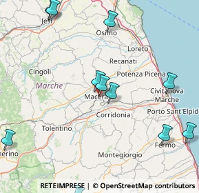 Mappa Via Don Giovanni Minzoni, 62100 Macerata MC, Italia (23.47923)