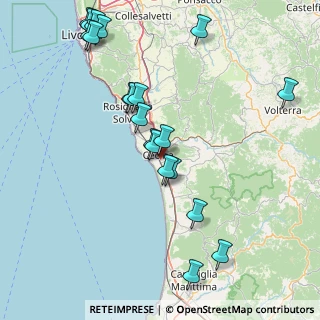 Mappa Via della Quercia, 57023 Cecina LI, Italia (18.6495)