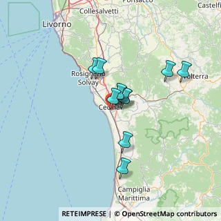 Mappa Via della Quercia, 57023 Cecina LI, Italia (10.43455)