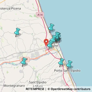 Mappa Via Costa Martina, 62012 Costamartina MC, Italia (3.29)