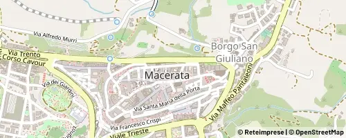 Mappa Macerata