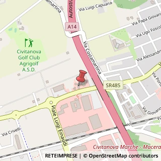 Mappa VIA SILVIO PELLICO KM1+372, 62012 Civitanova Marche MC, Italia, 62012 Civitanova Marche, Macerata (Marche)