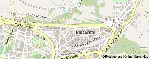 Mappa Macerata