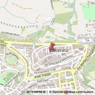 Mappa Piazza Cesare Battisti, 1, 62100 Macerata, Macerata (Marche)