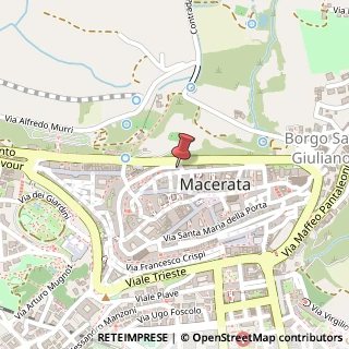 Mappa Via Leopoldo Armaroli, 94, 62100 Macerata, Macerata (Marche)