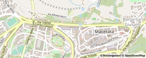 Mappa Macerata