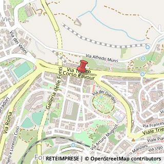 Mappa Corso Camillo Benso Conte di Cavour, 40, 62100 Macerata, Macerata (Marche)