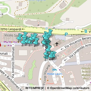 Mappa Via G. Mario Crescimbeni, 62100 Macerata MC, Italia (0.02174)