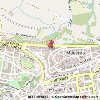 Mappa Via Tommaso Lauri, 32, 62100 Macerata, Macerata (Marche)