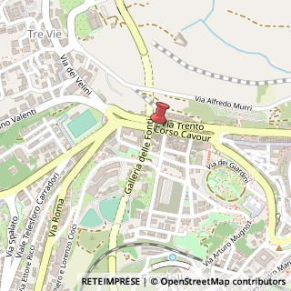 Mappa Corso Camillo Benso Conte di Cavour, 76, 62100 Macerata, Macerata (Marche)