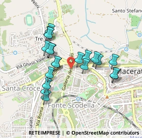 Mappa Via Mario Morbiducci, 62100 Macerata MC, Italia (0.4105)