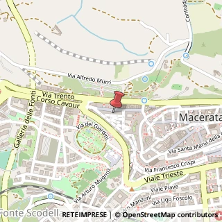 Mappa Via Giuseppe Garibaldi, 44/48, 62100 Macerata, Macerata (Marche)