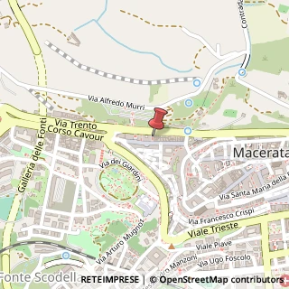 Mappa Vicolo Santa Fiora,  6, 62100 Macerata, Macerata (Marche)