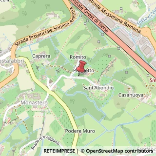 Mappa Str. di Sant'Abondio, 53100 Siena SI, Italia, 53100 Siena, Siena (Toscana)