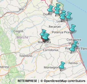 Mappa Palazzo Ugolini, 62100 Macerata MC, Italia (15.96643)