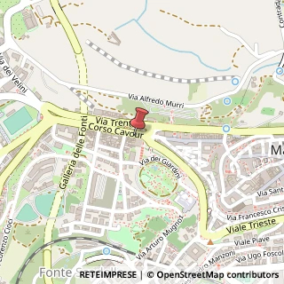 Mappa Corso Camillo Benso Conte di Cavour, 10, 62100 Macerata, Macerata (Marche)