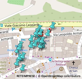 Mappa Galleria del Commercio, 62100 Macerata MC, Italia (0.03333)