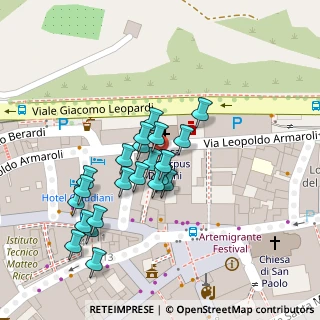 Mappa Viale del Commercio, 62100 Macerata MC, Italia (0.03333)