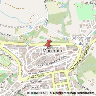Mappa Via Marche, 114, 62010 Macerata, Macerata (Marche)