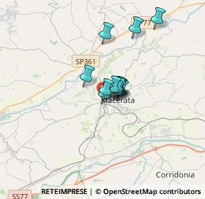 Mappa Viale Martiri della Libertà, 62100 Macerata MC, Italia (2.02083)