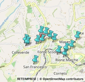 Mappa Viale Martiri della Libertà, 62100 Macerata MC, Italia (0.79133)