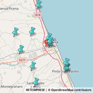 Mappa Via Salvatore Quasimodo, 62012 Civitanova Marche MC, Italia (4.65)