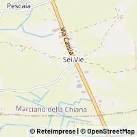 Hartă Marciano della Chiana