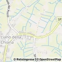 Map Marciano della Chiana