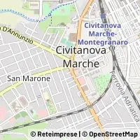 Mapa Civitanova Marche